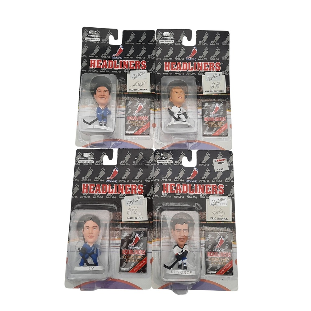 Headliners NHLPA Hockey Lot Martin Brodeur Mario Lemieux Patrick Roy Eric NEW
